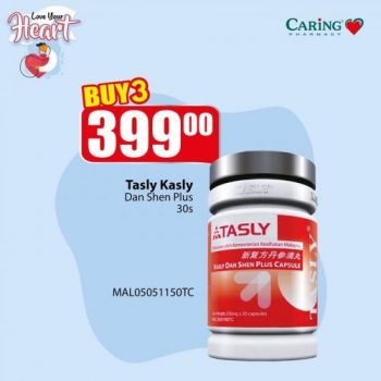 Caring-Pharmacy-Love-Your-Heart-Promotion-1-350x350 - Beauty & Health Health Supplements Johor Kedah Kelantan Kuala Lumpur Melaka Negeri Sembilan Pahang Penang Perak Perlis Personal Care Promotions & Freebies Putrajaya Sabah Sarawak Selangor Terengganu 