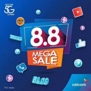 Celcom-8.8-Mega-Sale-350x350 - Electronics & Computers IT Gadgets Accessories Johor Kedah Kelantan Kuala Lumpur Malaysia Sales Melaka Mobile Phone Negeri Sembilan Online Store Pahang Penang Perak Perlis Putrajaya Sabah Sarawak Selangor Terengganu 