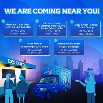 Celcom-New-Location-350x350 - Electronics & Computers Kedah Mobile Phone Negeri Sembilan Pahang Penang Promotions & Freebies 