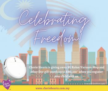Cherie-Hearts-International-Preschool-Merdeka-Promo-350x293 - Baby & Kids & Parenting Education Johor Kuala Lumpur Penang Promotions & Freebies Selangor 