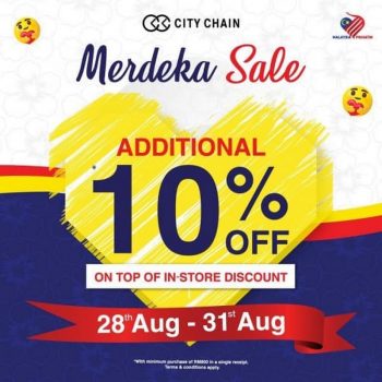 City-Chain-Merdeka-Sale-at-Johor-Premium-Outlets-350x350 - Fashion Lifestyle & Department Store Johor Malaysia Sales Watches 