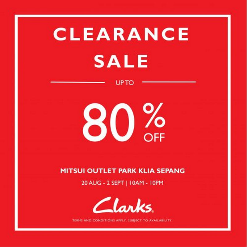 clarks sale dates