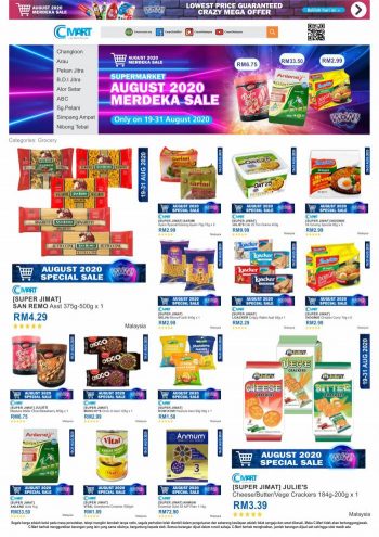 Cmart-August-2020-Merdeka-Sale-Promotion-1-350x495 - Johor Kedah Kelantan Kuala Lumpur Melaka Negeri Sembilan Pahang Penang Perak Perlis Promotions & Freebies Putrajaya Sabah Sarawak Selangor Supermarket & Hypermarket Terengganu 