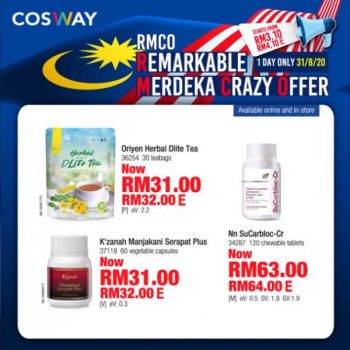 Cosway-Merdeka-Promotion-2-350x350 - Beauty & Health Health Supplements Johor Kedah Kelantan Kuala Lumpur Melaka Negeri Sembilan Pahang Penang Perak Perlis Personal Care Promotions & Freebies Putrajaya Sabah Sarawak Selangor Terengganu 