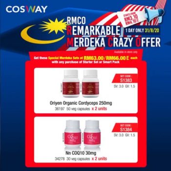 Cosway-Merdeka-Promotion-4-350x350 - Beauty & Health Health Supplements Johor Kedah Kelantan Kuala Lumpur Melaka Negeri Sembilan Pahang Penang Perak Perlis Personal Care Promotions & Freebies Putrajaya Sabah Sarawak Selangor Terengganu 