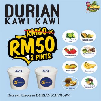 Durian-Kaw-Kaw-at-1-Utama-Shopping-Centre-350x350 - Beverages Food , Restaurant & Pub Promotions & Freebies Selangor 