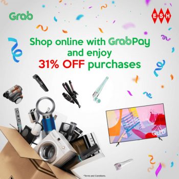 ESH-Electrical-31-off-Promo-with-GrabPay-350x350 - Electronics & Computers Home Appliances IT Gadgets Accessories Johor Kedah Kelantan Kuala Lumpur Melaka Negeri Sembilan Online Store Pahang Penang Perak Perlis Promotions & Freebies Putrajaya Sabah Sarawak Selangor Terengganu 