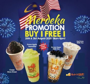 Each-a-Cup-Merdeka-1for1-Promo-350x327 - Beverages Food , Restaurant & Pub Johor Kedah Kelantan Kuala Lumpur Melaka Negeri Sembilan Pahang Penang Perak Perlis Promotions & Freebies Putrajaya Sabah Sarawak Selangor Terengganu 