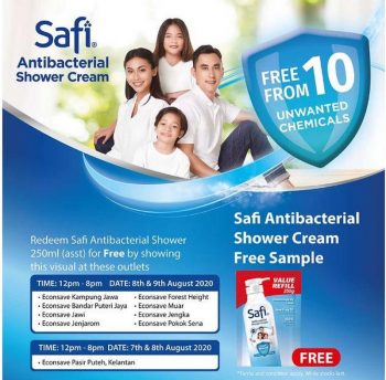 Econsave-Free-Safi-Antibacterial-Shower-Sample-Promotion-350x344 - Johor Kedah Kelantan Kuala Lumpur Melaka Negeri Sembilan Pahang Penang Perak Perlis Promotions & Freebies Putrajaya Sabah Sarawak Selangor Supermarket & Hypermarket Terengganu 