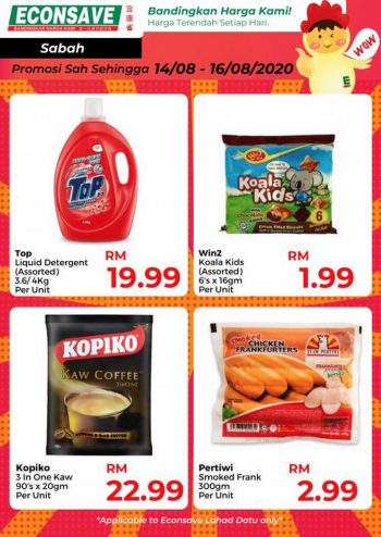 Econsave-Weekend-Promotion-at-Sabah-350x494 - Promotions & Freebies Sabah Supermarket & Hypermarket 