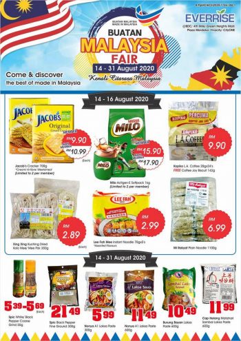 Everrise-Buatan-Malaysia-Fair-Promotion-350x495 - Promotions & Freebies Sarawak Supermarket & Hypermarket 