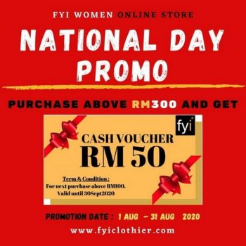 FYI-National-Day-Promo-350x350 - Apparels Fashion Accessories Fashion Lifestyle & Department Store Johor Kedah Kelantan Kuala Lumpur Melaka Negeri Sembilan Online Store Pahang Penang Perak Perlis Promotions & Freebies Putrajaya Sabah Sarawak Selangor Terengganu 