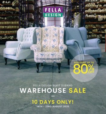 Fella-Design-Warehouse-Sale-at-Bukit-Subang-350x378 - Furniture Home & Garden & Tools Home Decor Selangor Warehouse Sale & Clearance in Malaysia 