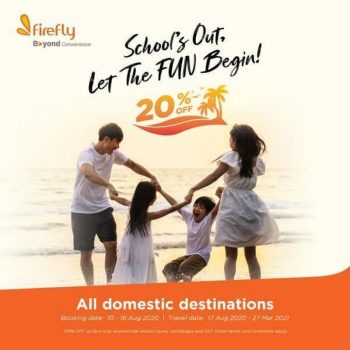 Firefly-School-Out-Promo-350x350 - Air Fare Johor Kedah Kelantan Kuala Lumpur Melaka Negeri Sembilan Pahang Penang Perak Perlis Promotions & Freebies Putrajaya Sabah Sarawak Selangor Sports,Leisure & Travel Terengganu Travel Packages 