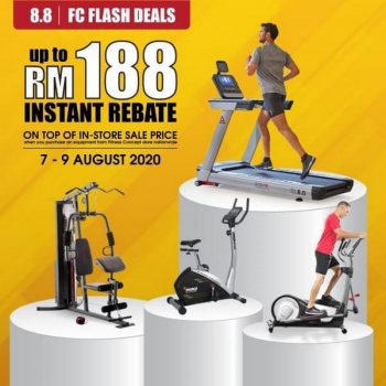 Fitness-Concept-8.8-Flash-Deals-350x350 - Fitness Johor Kedah Kelantan Kuala Lumpur Melaka Negeri Sembilan Pahang Penang Perak Perlis Promotions & Freebies Putrajaya Sabah Sarawak Selangor Sports,Leisure & Travel Terengganu 