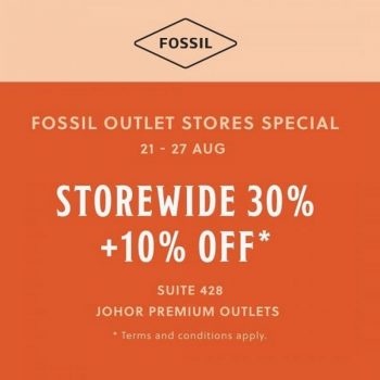 Fossil-Special-Sale-at-Johor-Premium-Outlets-350x350 - Fashion Accessories Fashion Lifestyle & Department Store Johor Malaysia Sales 
