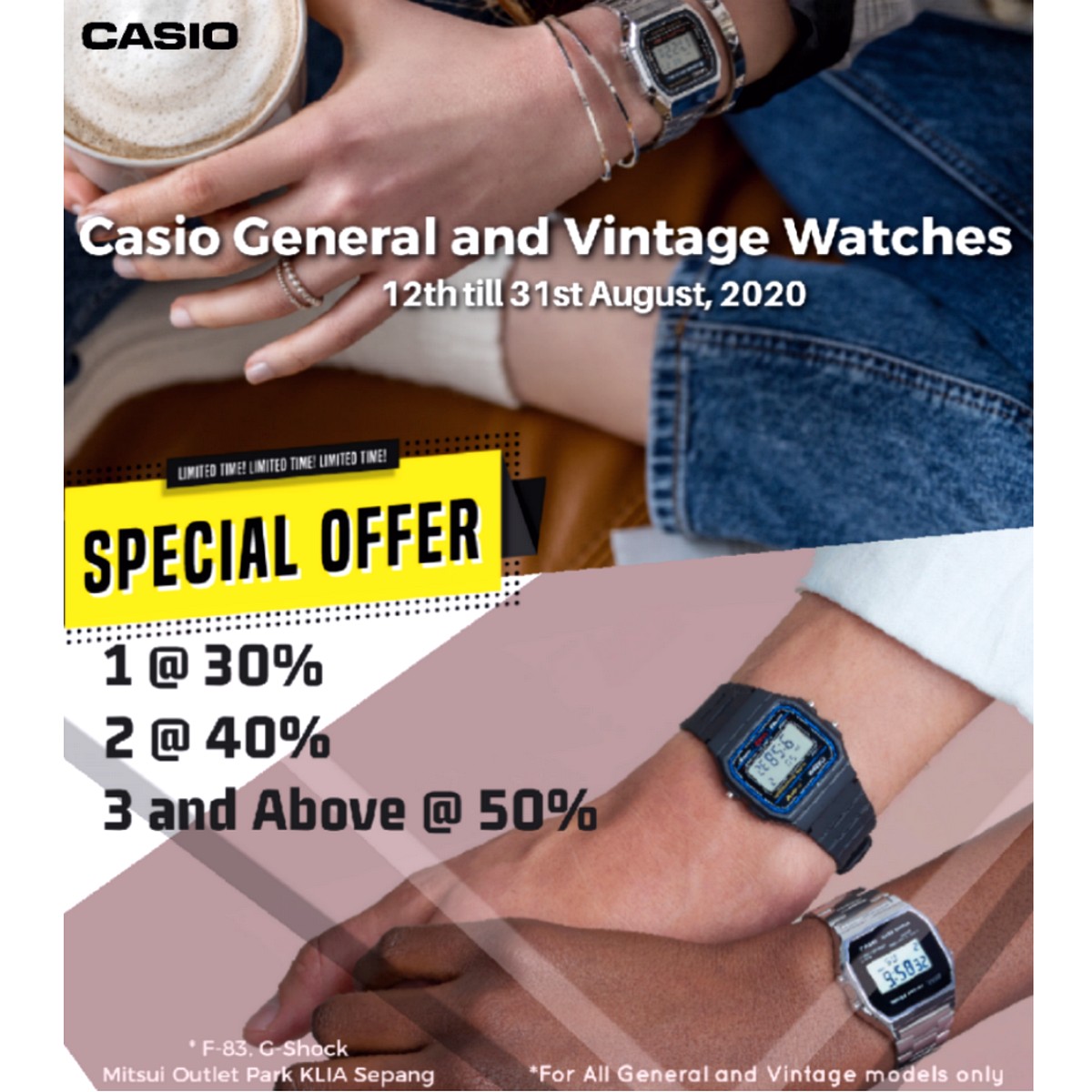 G-Shock - Apparels Baby & Kids & Parenting Bags Children Fashion Dinnerware Fashion Accessories Fashion Lifestyle & Department Store Fitness Footwear Gifts , Souvenir & Jewellery Handbags Home & Garden & Tools Jewels Kitchenware Kuala Lumpur Outdoor Sports Putrajaya Selangor Shopping Malls Sports,Leisure & Travel Sportswear Sunglasses Wallets Warehouse Sale & Clearance in Malaysia 