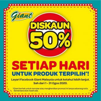 Giant-2nd-at-50-OFF-Promotion-1-1-350x350 - Johor Kedah Kelantan Kuala Lumpur Melaka Negeri Sembilan Pahang Penang Perak Perlis Promotions & Freebies Putrajaya Selangor Supermarket & Hypermarket Terengganu 