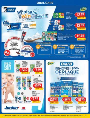 Giant-Health-Beauty-Promotion-Catalogue-12-350x458 - Johor Kedah Kelantan Kuala Lumpur Melaka Negeri Sembilan Pahang Penang Perak Perlis Promotions & Freebies Putrajaya Selangor Supermarket & Hypermarket Terengganu 