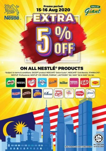 Giant-Nestle-Promotion-350x495 - Johor Kedah Kelantan Kuala Lumpur Melaka Negeri Sembilan Pahang Penang Perak Perlis Promotions & Freebies Putrajaya Sabah Sarawak Selangor Supermarket & Hypermarket Terengganu 