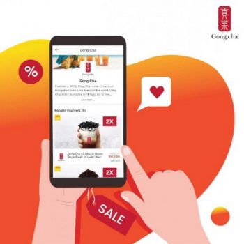 Gong-Cha-Craziest-Deal-Promotion-at-Shopee-350x350 - Beverages Food , Restaurant & Pub Johor Kedah Kelantan Kuala Lumpur Melaka Negeri Sembilan Online Store Pahang Penang Perak Perlis Promotions & Freebies Putrajaya Sabah Sarawak Selangor Terengganu 