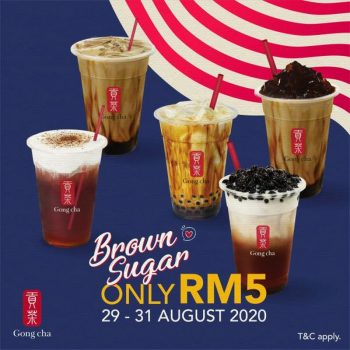 Gong-Cha-Merdeka-Promotion-Brown-Sugar-350x350 - Beverages Food , Restaurant & Pub Johor Kedah Kelantan Kuala Lumpur Melaka Negeri Sembilan Pahang Penang Perak Perlis Promotions & Freebies Putrajaya Sabah Sarawak Selangor Terengganu 