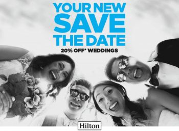 Hilton-20-off-Wedding-Promo-350x257 - Hotels Johor Kedah Kelantan Kuala Lumpur Melaka Negeri Sembilan Online Store Pahang Penang Perak Perlis Promotions & Freebies Putrajaya Sabah Sarawak Selangor Sports,Leisure & Travel Terengganu 