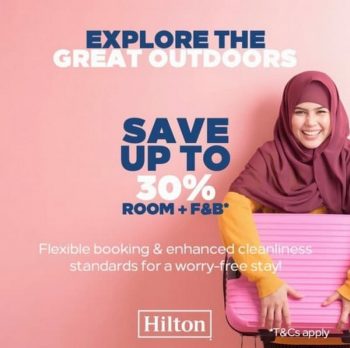 Hilton-KL-30-off-Promo-350x348 - Hotels Kuala Lumpur Online Store Promotions & Freebies Selangor Sports,Leisure & Travel 