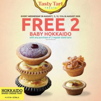 Hokkaido-Baked-Cheese-Tart-Wednesday-Promotion-350x350 - Beverages Food , Restaurant & Pub Johor Kedah Kelantan Kuala Lumpur Melaka Negeri Sembilan Pahang Penang Perak Perlis Promotions & Freebies Putrajaya Sabah Sarawak Selangor Terengganu 