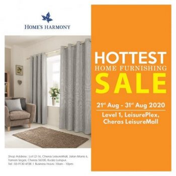 Homes-Harmony-Hottest-Home-Furnishing-Sale-at-Cheras-Leisure-Mall-350x350 - Furniture Home & Garden & Tools Home Decor Kuala Lumpur Malaysia Sales Selangor 