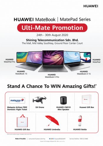 Huawei-Ulti-mate-Promotion-at-The-Mall-Mid-Valley-Southkey-350x495 - Computer Accessories Electronics & Computers IT Gadgets Accessories Johor Laptop Mobile Phone Promotions & Freebies 