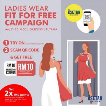 ISETAN-Ladies-Wear-Fit-for-Free-Campaign-350x350 - Kuala Lumpur Promotions & Freebies Selangor Supermarket & Hypermarket 