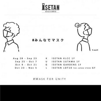 ISETAN-Mask-For-Unity-350x350 - Kuala Lumpur Promotions & Freebies Selangor Supermarket & Hypermarket 