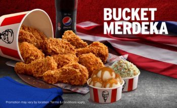 KFC-Bucket-Merdeka-Promotion-350x214 - Beverages Food , Restaurant & Pub Johor Kedah Kelantan Kuala Lumpur Melaka Negeri Sembilan Pahang Penang Perak Perlis Promotions & Freebies Putrajaya Sabah Sarawak Selangor Terengganu 