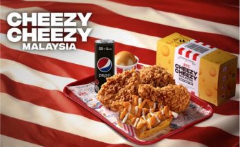 KFC-Cheezy-Cheezy-Combo-Promotion-350x214 - Beverages Food , Restaurant & Pub Johor Kedah Kelantan Kuala Lumpur Melaka Negeri Sembilan Pahang Penang Perak Perlis Promotions & Freebies Putrajaya Sabah Sarawak Selangor Terengganu 