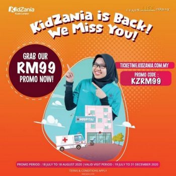 Kidzania-Welcome-Back-Promo-350x350 - Kuala Lumpur Others Promotions & Freebies Selangor 