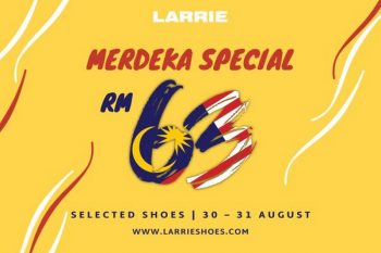 Larrie-Merdeka-Online-Sale-350x233 - Fashion Accessories Fashion Lifestyle & Department Store Footwear Johor Kedah Kelantan Kuala Lumpur Malaysia Sales Melaka Negeri Sembilan Online Store Pahang Penang Perak Perlis Putrajaya Sabah Sarawak Selangor Terengganu 