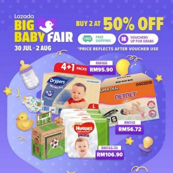 Lazada-Big-Baby-Fair-Sale-350x350 - Baby & Kids & Toys Babycare Diapers Johor Kedah Kelantan Kuala Lumpur Malaysia Sales Melaka Negeri Sembilan Online Store Pahang Penang Perak Perlis Putrajaya Sabah Sarawak Selangor Terengganu 