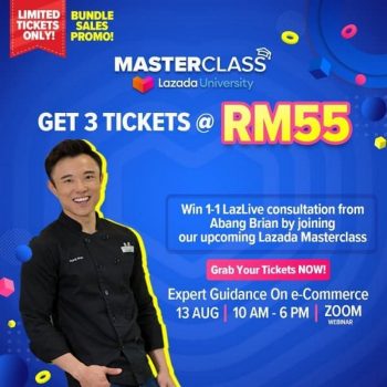 Lazada-University-Masterclass-350x350 - Events & Fairs Johor Kedah Kelantan Kuala Lumpur Melaka Negeri Sembilan Online Store Others Pahang Penang Perak Perlis Putrajaya Sabah Sarawak Selangor Terengganu 