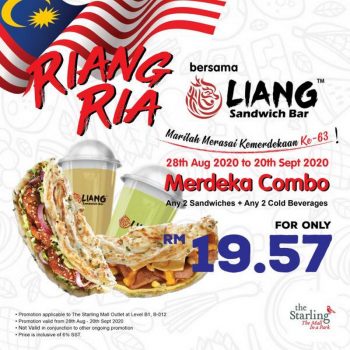 Liang-Crispy-Roll-Merdeka-Combo-Promotion-at-The-Starling-Mall-350x350 - Beverages Food , Restaurant & Pub Promotions & Freebies Selangor 