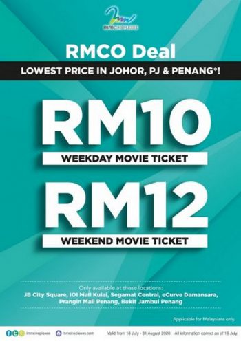 MMCineplexes-RMCO-Deal-350x496 - Cinemas Johor Movie & Music & Games Penang Promotions & Freebies Putrajaya Selangor 