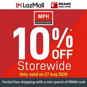 MPH-Bookstores-10-off-Promo-at-Lazada-350x350 - Books & Magazines Johor Kedah Kelantan Kuala Lumpur Melaka Negeri Sembilan Online Store Pahang Penang Perak Perlis Promotions & Freebies Putrajaya Sabah Sarawak Selangor Stationery Terengganu 