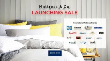 Mattress-Co.-Launching-Sale-of-Majuhome-Concept’s-at-Citta-Mall-350x197 - Beddings Home & Garden & Tools Malaysia Sales Mattress Selangor 