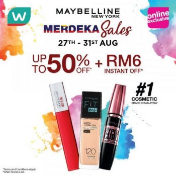 Maybelline-Merdeka-Sale-at-Watsons-350x350 - Beauty & Health Cosmetics Johor Kedah Kelantan Kuala Lumpur Malaysia Sales Melaka Negeri Sembilan Online Store Pahang Penang Perak Perlis Putrajaya Sabah Sarawak Selangor Terengganu 