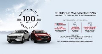 Mazda-100-Years-Anniversary-Roadshow-at-1Utama-350x186 - Automotive Events & Fairs Selangor 