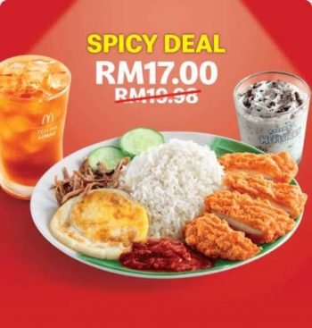 McDonalds-Nasi-Lemak-McD-Promotion-1-350x367 - Beverages Food , Restaurant & Pub Johor Kedah Kelantan Kuala Lumpur Melaka Negeri Sembilan Pahang Penang Perak Perlis Promotions & Freebies Putrajaya Sabah Sarawak Selangor Terengganu 