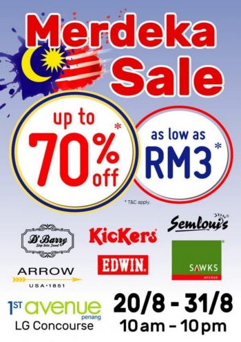 Merdeka-Sale-at-1st-Avenue-Mall-350x495 - Malaysia Sales Others Penang 