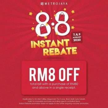 Metrojaya-8.8-Sale-RM8-Rebate-350x350 - Kuala Lumpur Malaysia Sales Selangor Supermarket & Hypermarket 