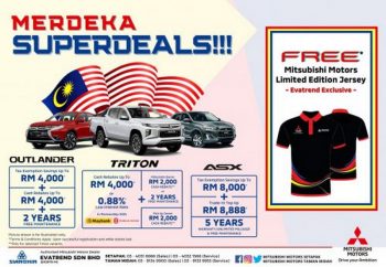 Mitsubishi-Motors-Merdeka-Super-Deals-350x242 - Automotive Kuala Lumpur Promotions & Freebies Selangor 