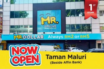 Mr-Dollar-Opening-Promotion-at-Taman-Maluri-350x234 - Kuala Lumpur Others Promotions & Freebies Selangor 